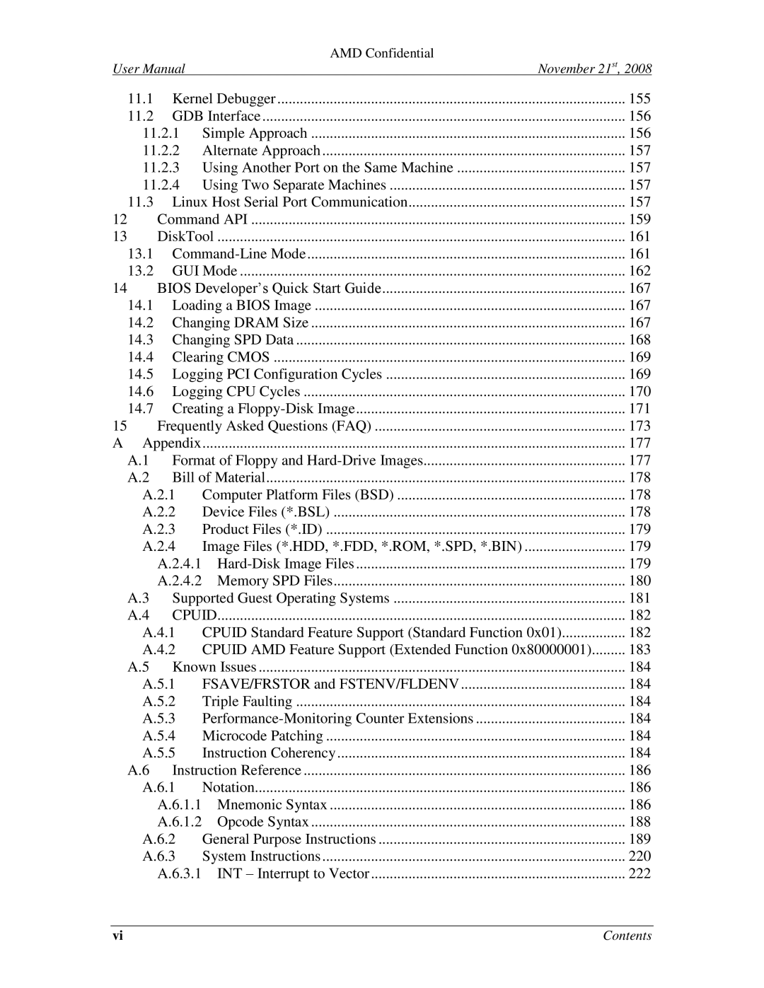 AMD 4.4.5 user manual Cpuid 