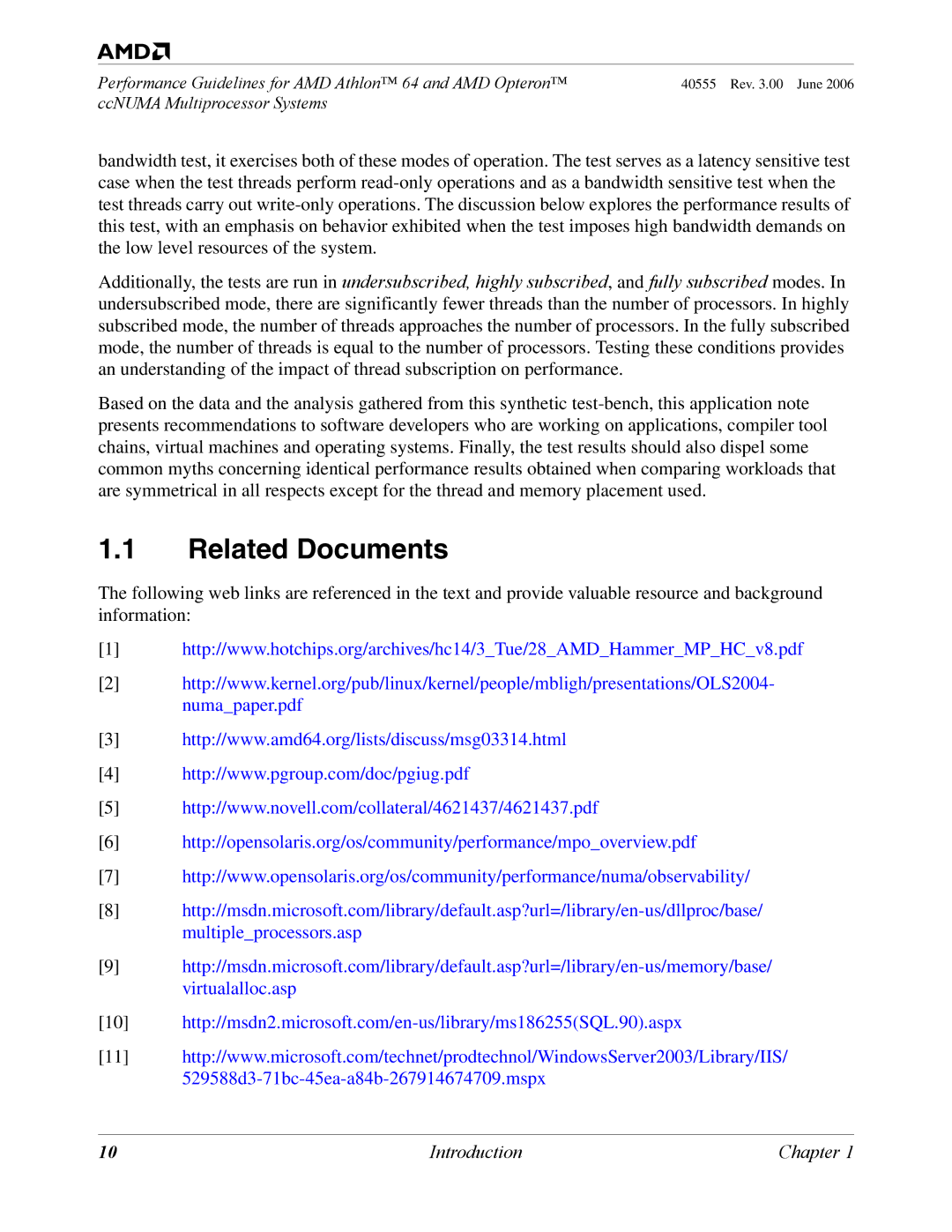 AMD 64 manual Related Documents 