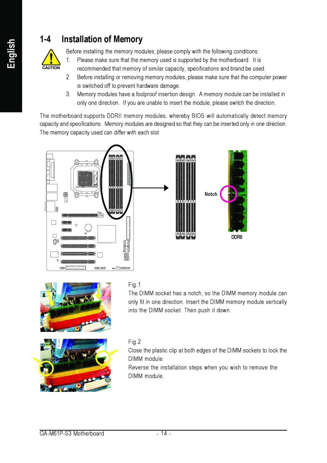 AMD 701P47156 user manual Installation of Memory 