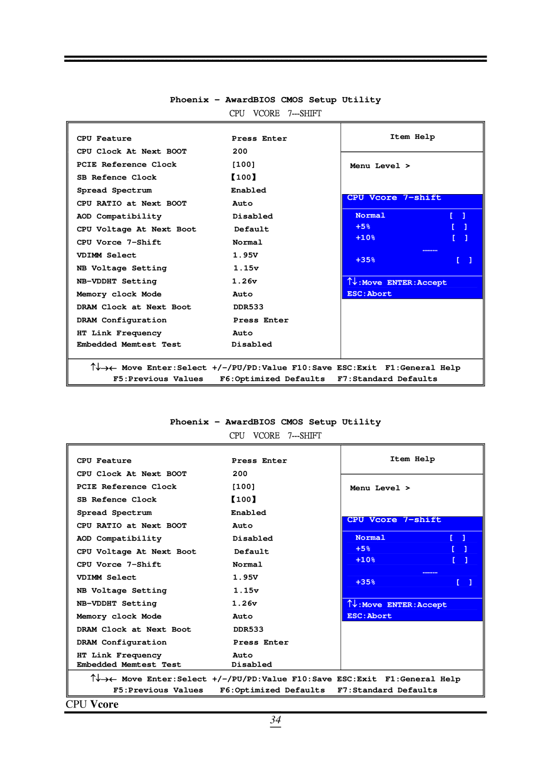 AMD SB750, 790GX user manual CPU Vcore 7---SHIFT 