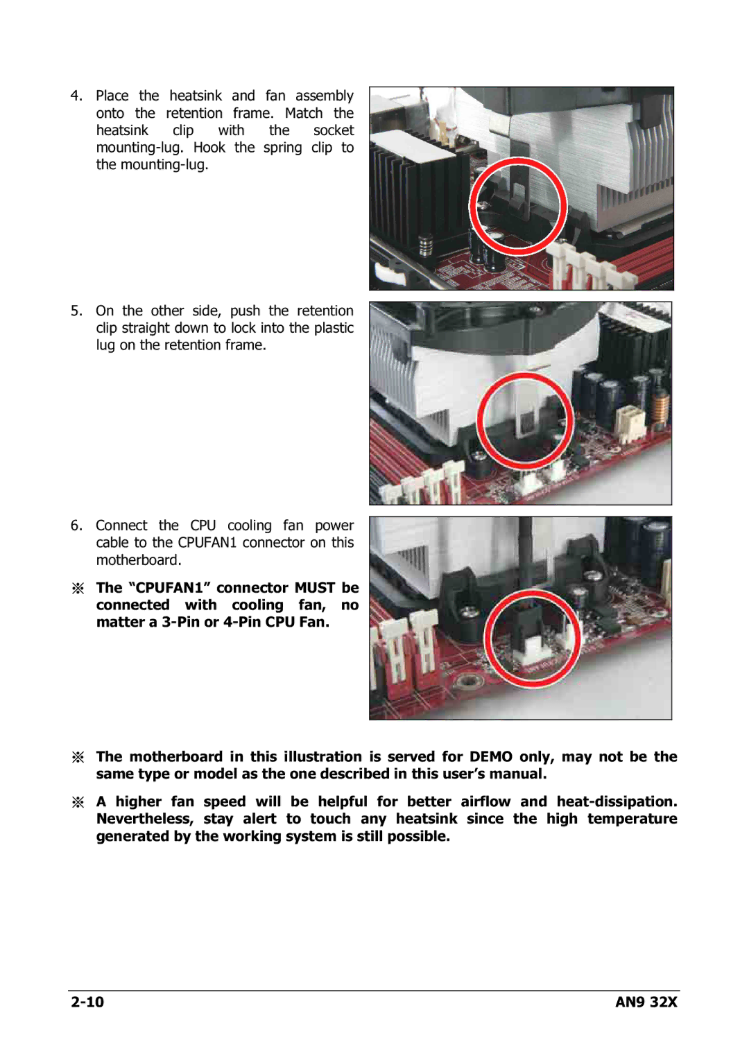 AMD AN9 32X user manual 