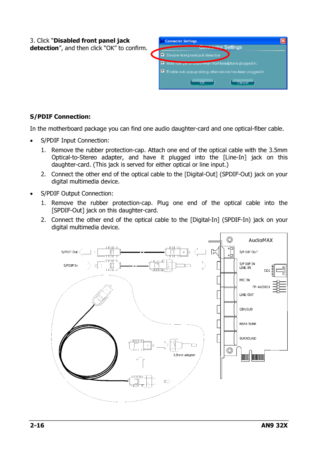 AMD AN9 32X user manual 