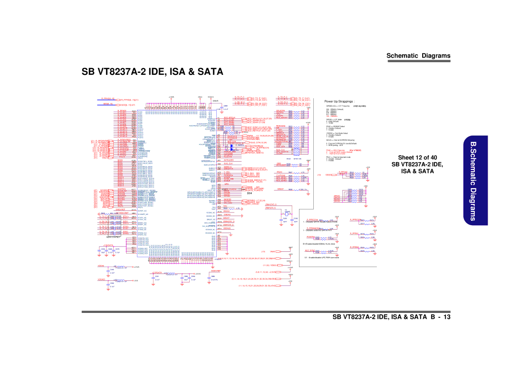 AMD D900K manual SB VT8237A-2 IDE, ISA & Sata 