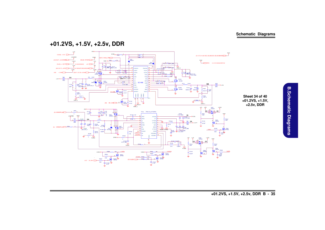 AMD D900K manual +01.2VS, +1.5V, +2.5v, DDR, Ddon# 