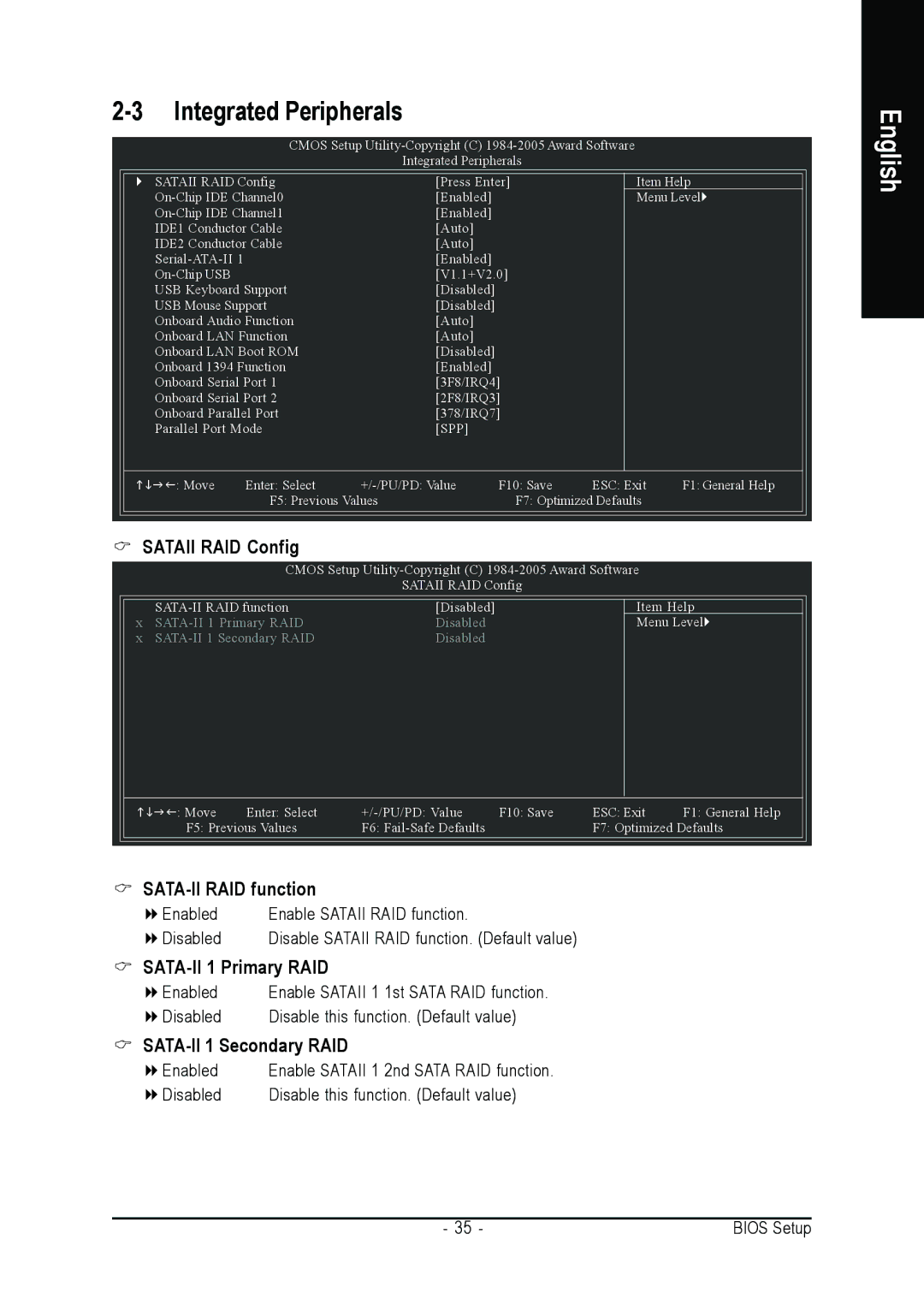 AMD GA-K8N51GMF-RH user manual Integrated Peripherals 