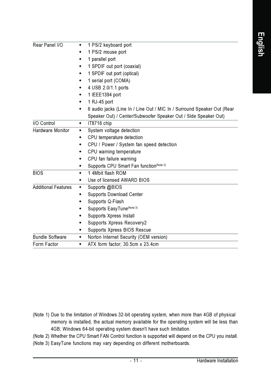 AMD GA-M55S-S3 user manual 4Mbit flash ROM 