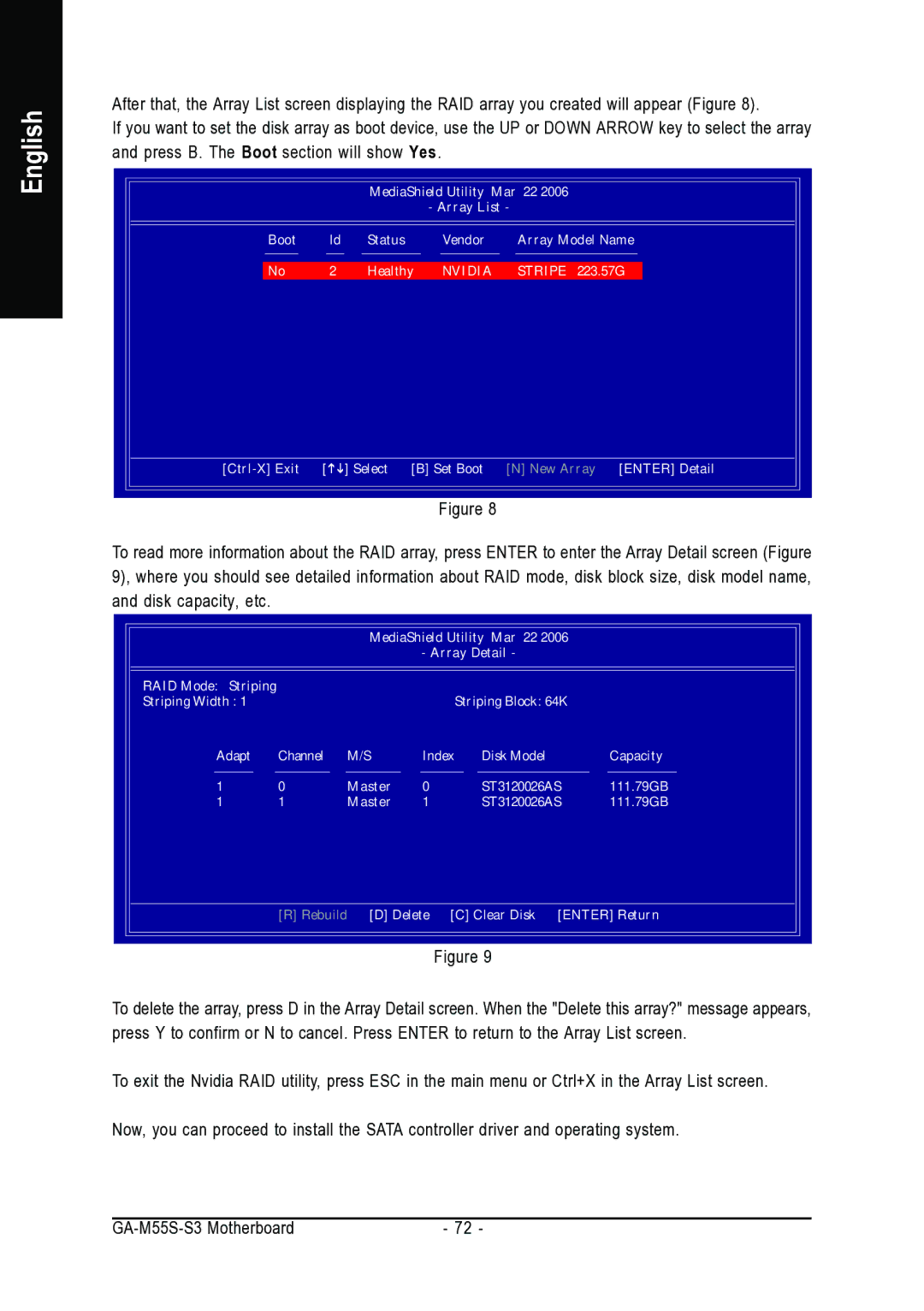 AMD GA-M55S-S3 user manual Nvidia 