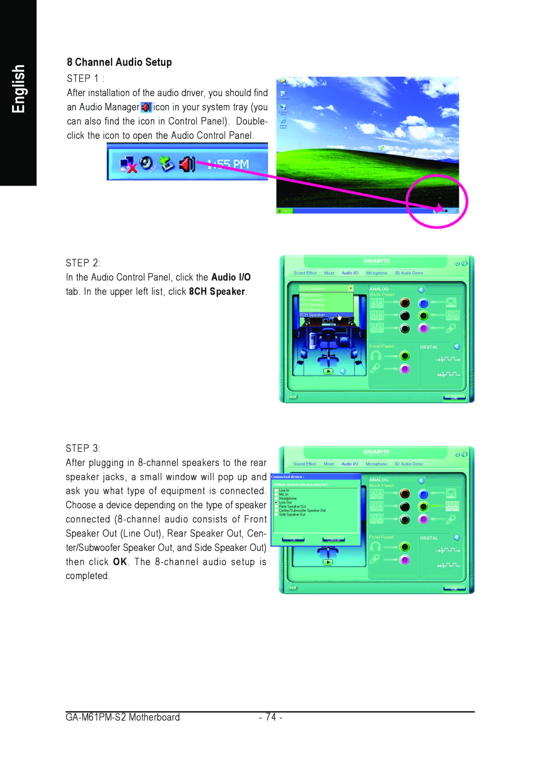 AMD GA-M61PM-S2 user manual English 