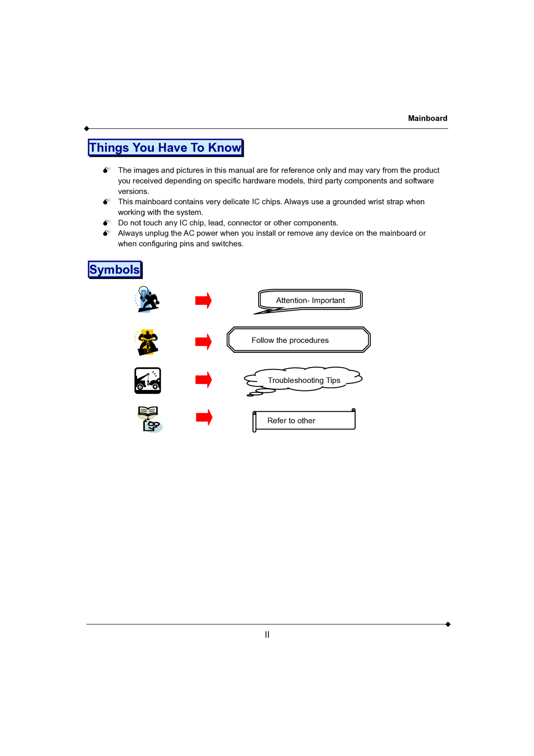 AMD K3780E-S2, K3780E-D2 user manual Symbols 