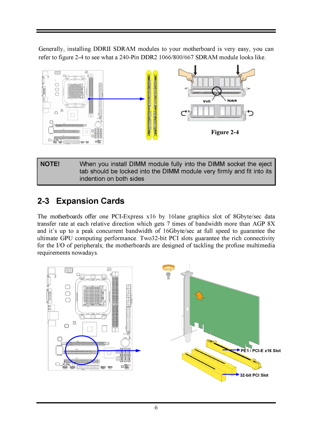 AMD KM780V user manual Expansion Cards 