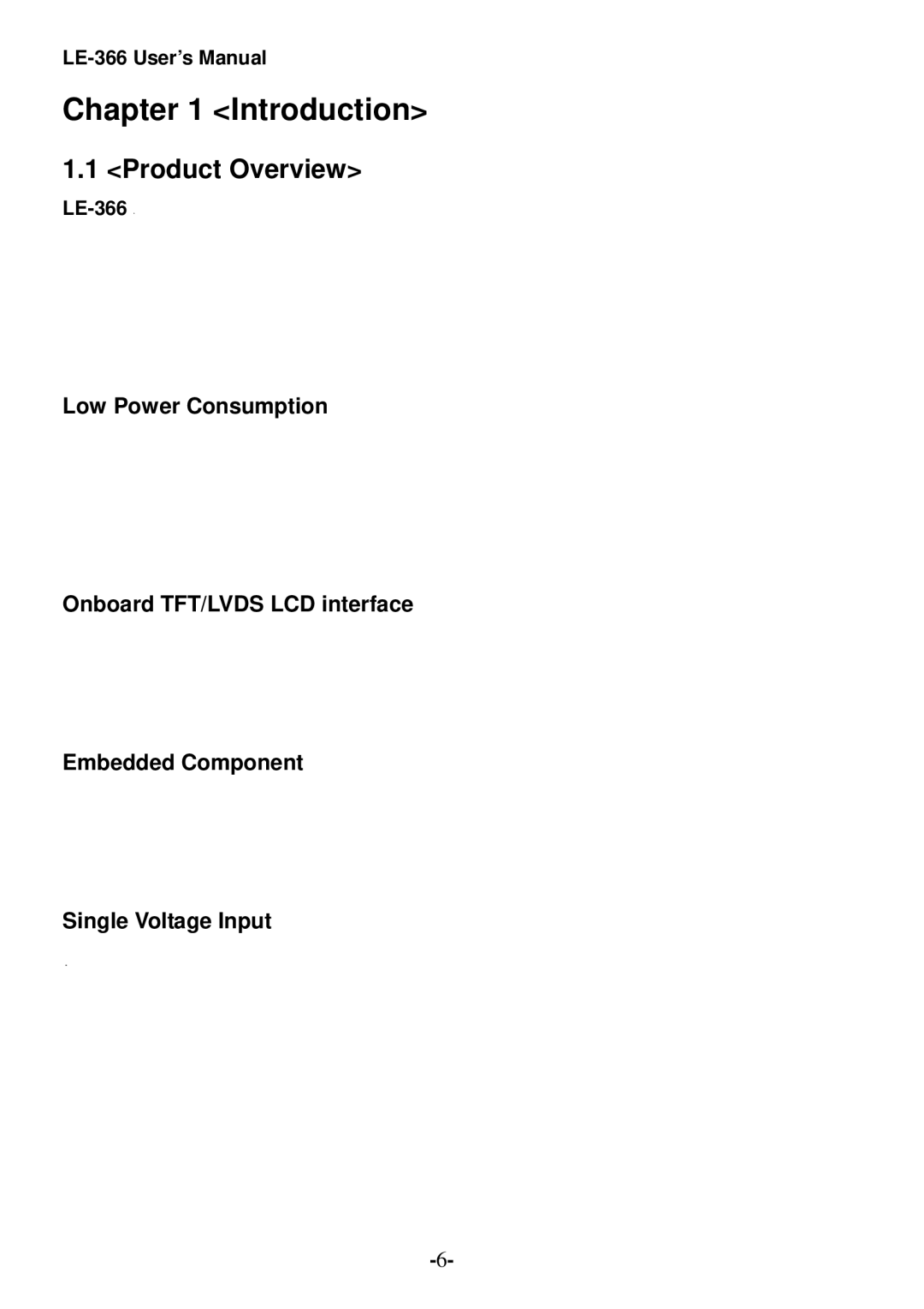 AMD LX800 user manual Introduction, Product Overview 