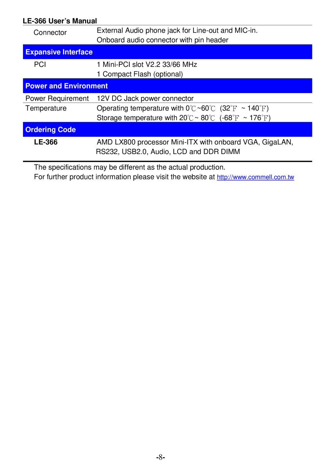 AMD LX800 user manual Expansive Interface 