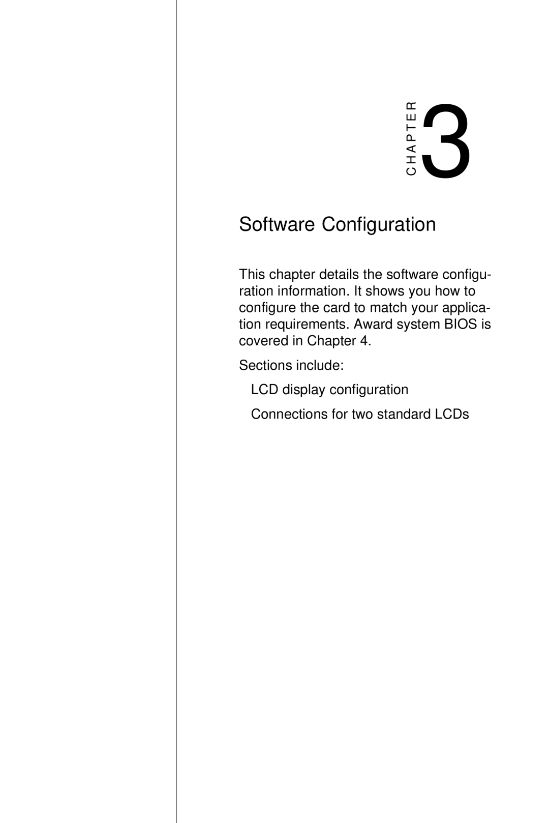 AMD PCM-5820 manual Software Configuration 