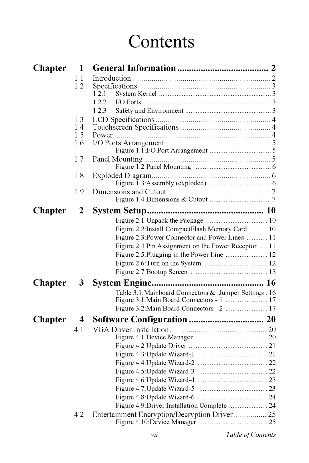 AMD TPC-660G manual Contents 