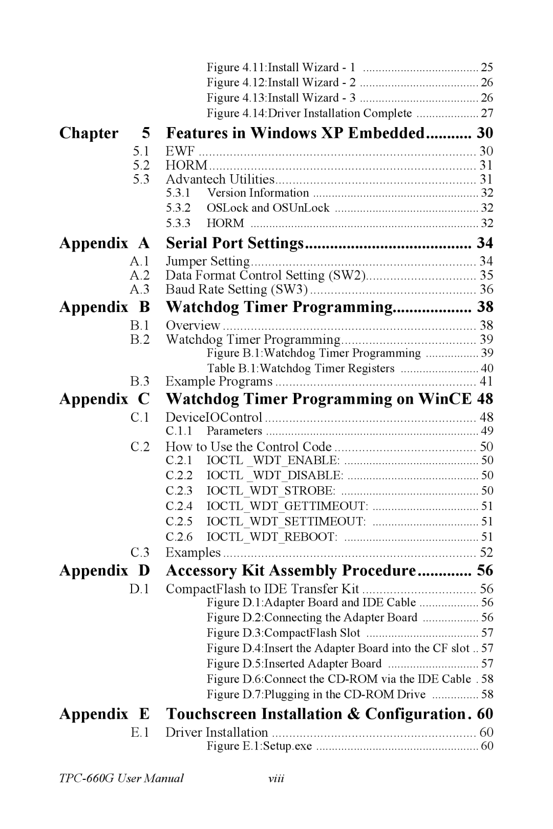 AMD TPC-660G manual Chapter Features in Windows XP Embedded 