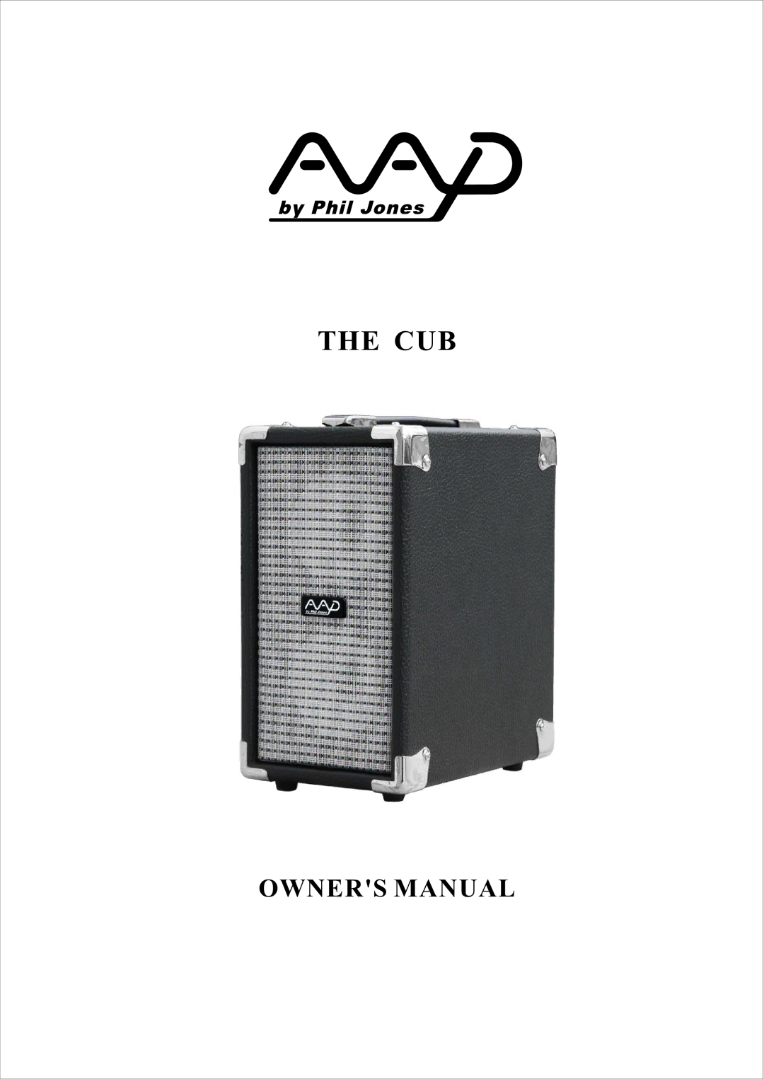 American Acoustic Development CUB AG-100 owner manual Cub 