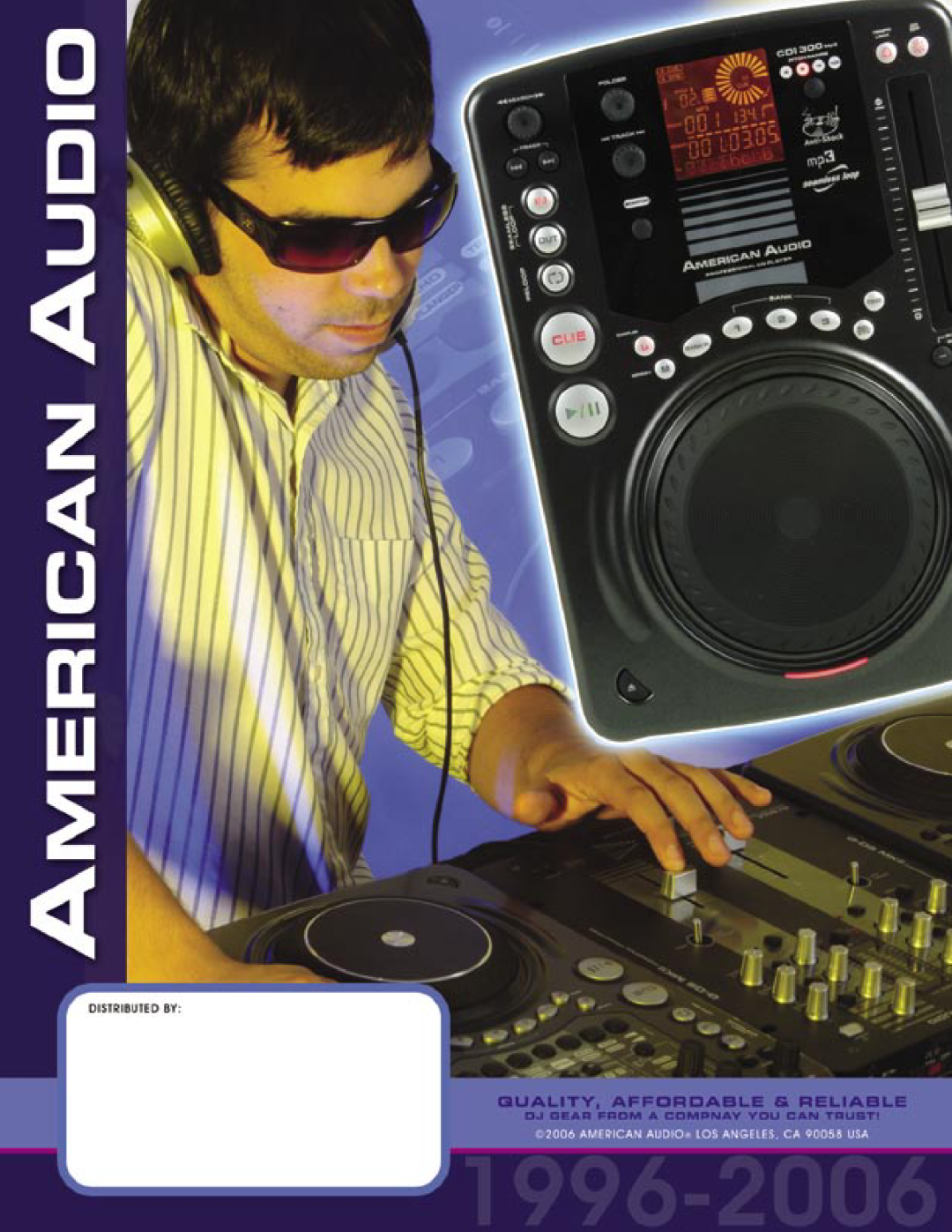 American Audio MCD-810 manual 
