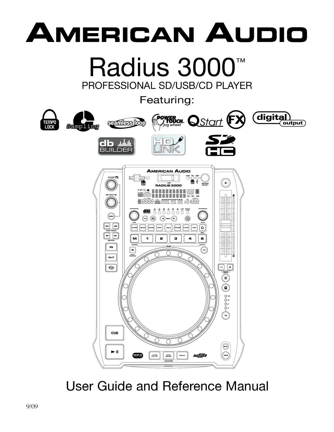 American Audio Radius 3000 manual 