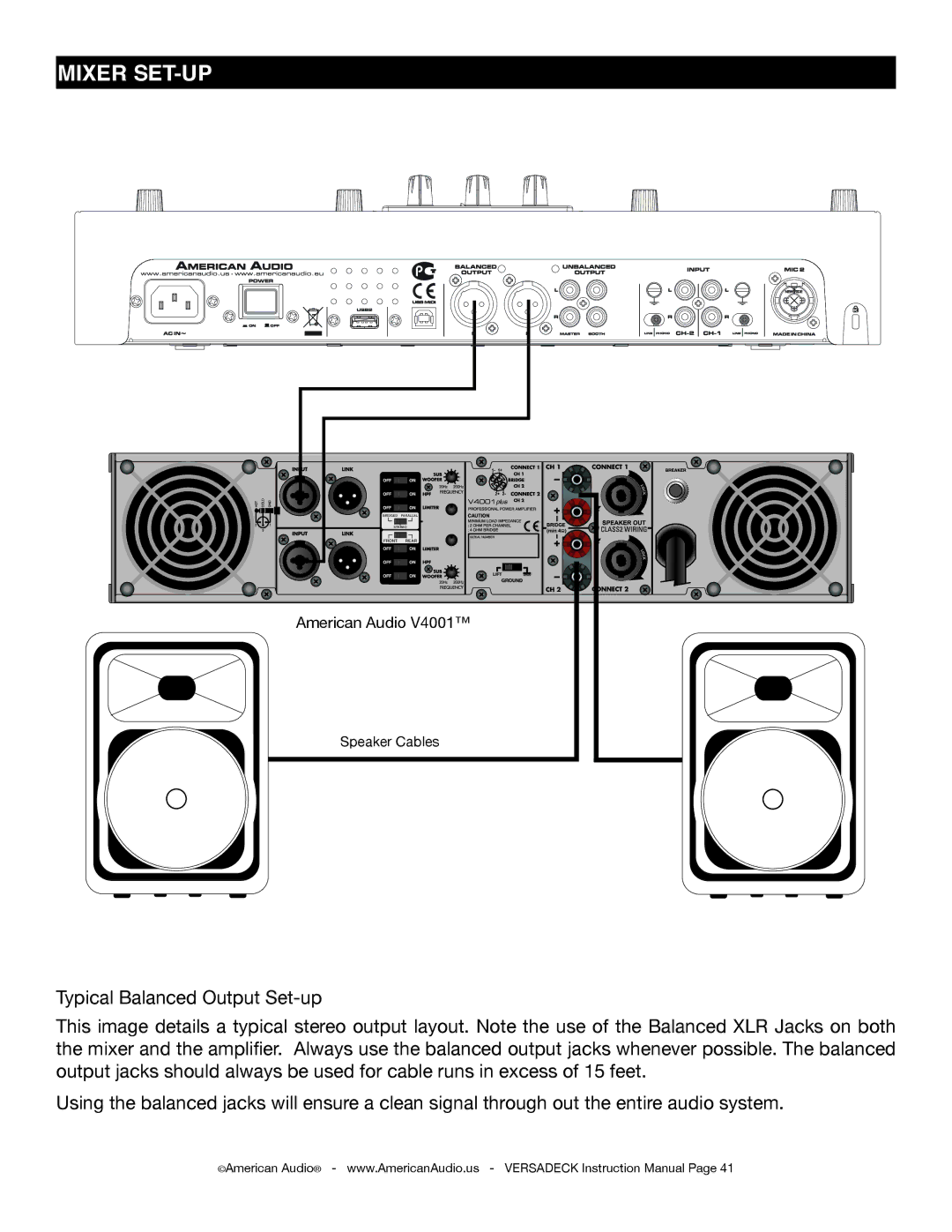 American Audio Versadeck manual American Audio 