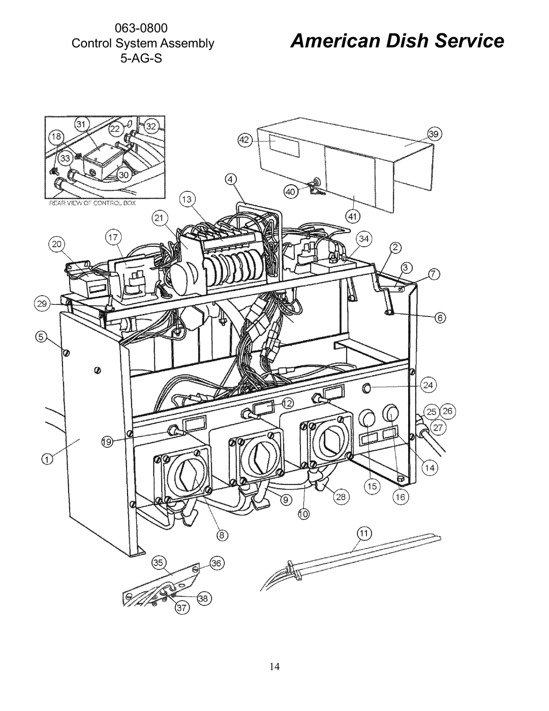 American Dish Service 5-AG-S manual American Dish Service 