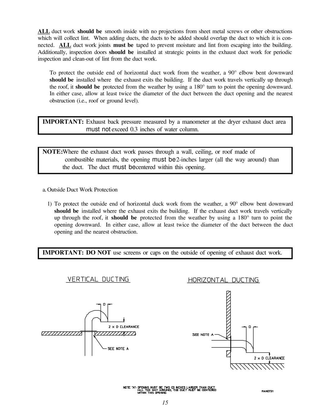 American Dryer AD-120ES manual 