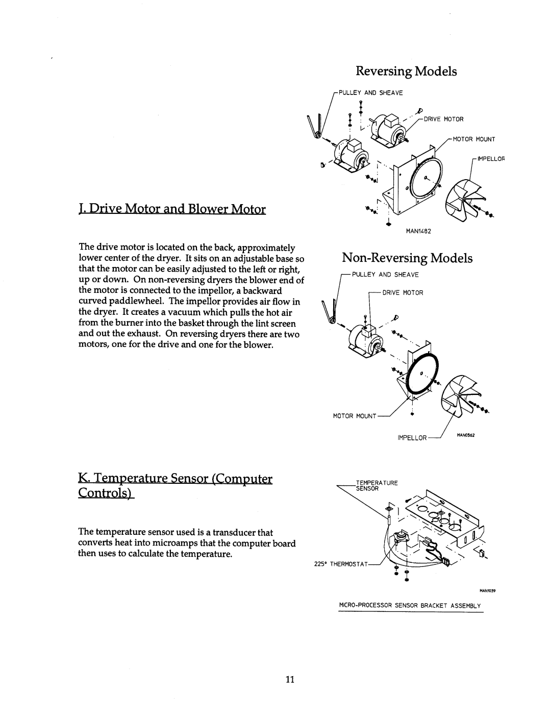 American Dryer Corp AD-15 thru AD-75 manual 