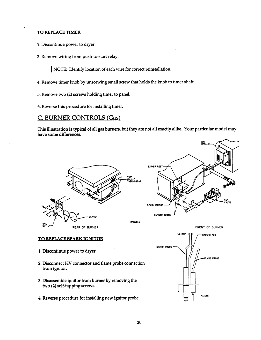 American Dryer Corp AD-15 thru AD-75 manual 