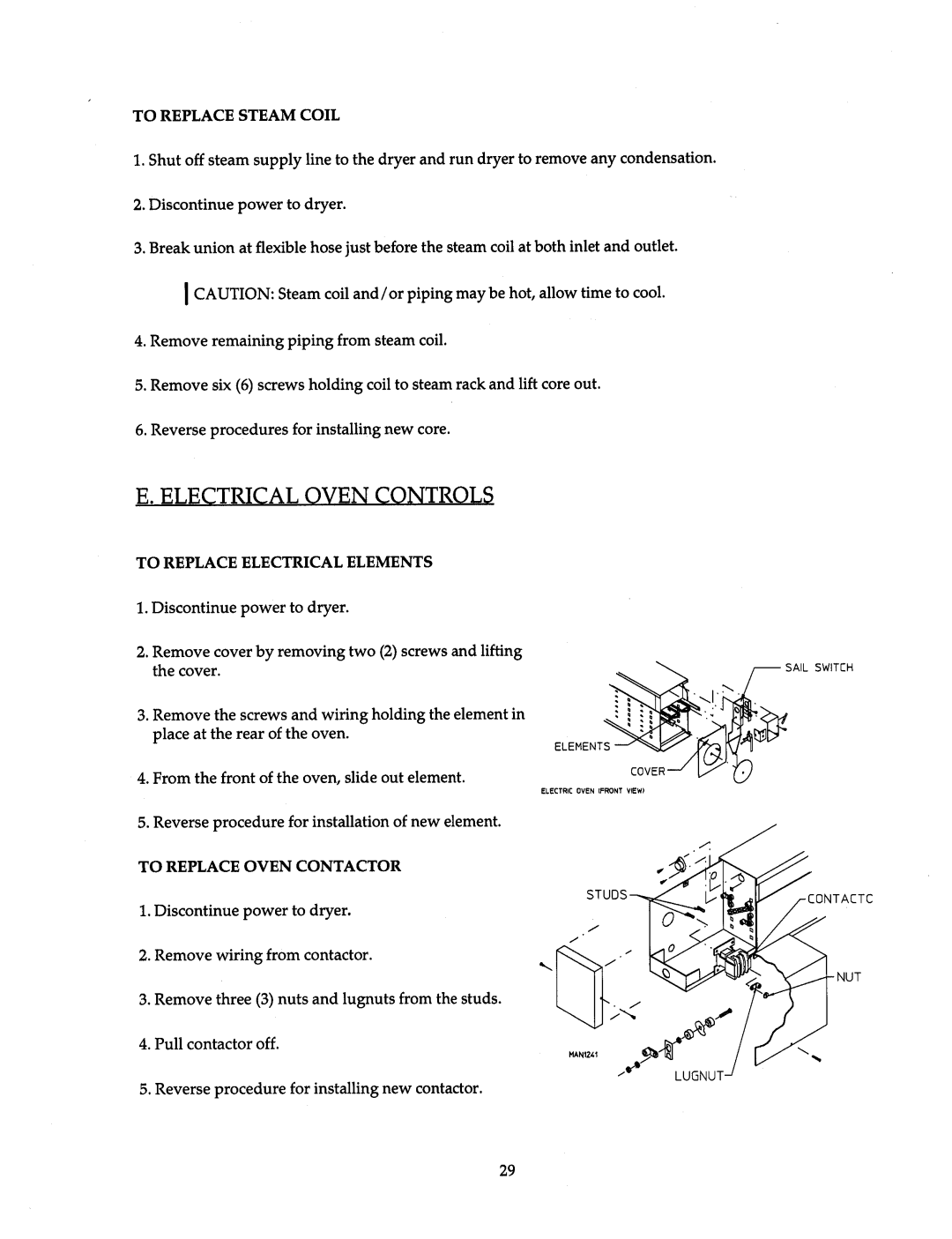 American Dryer Corp AD-15 thru AD-75 manual 