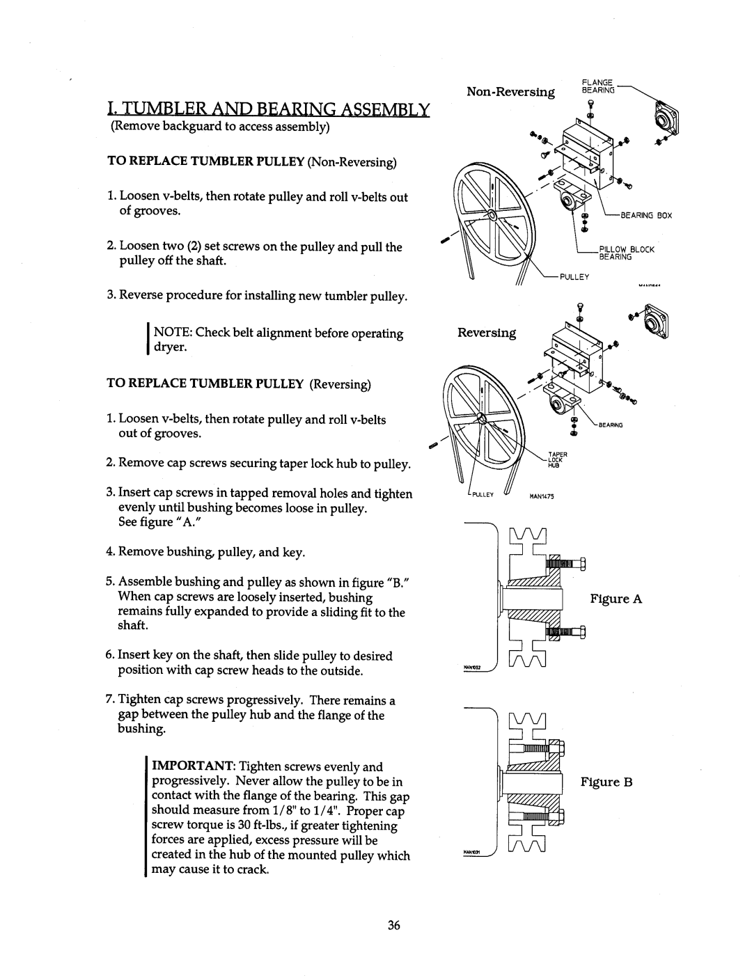 American Dryer Corp AD-15 thru AD-75 manual 