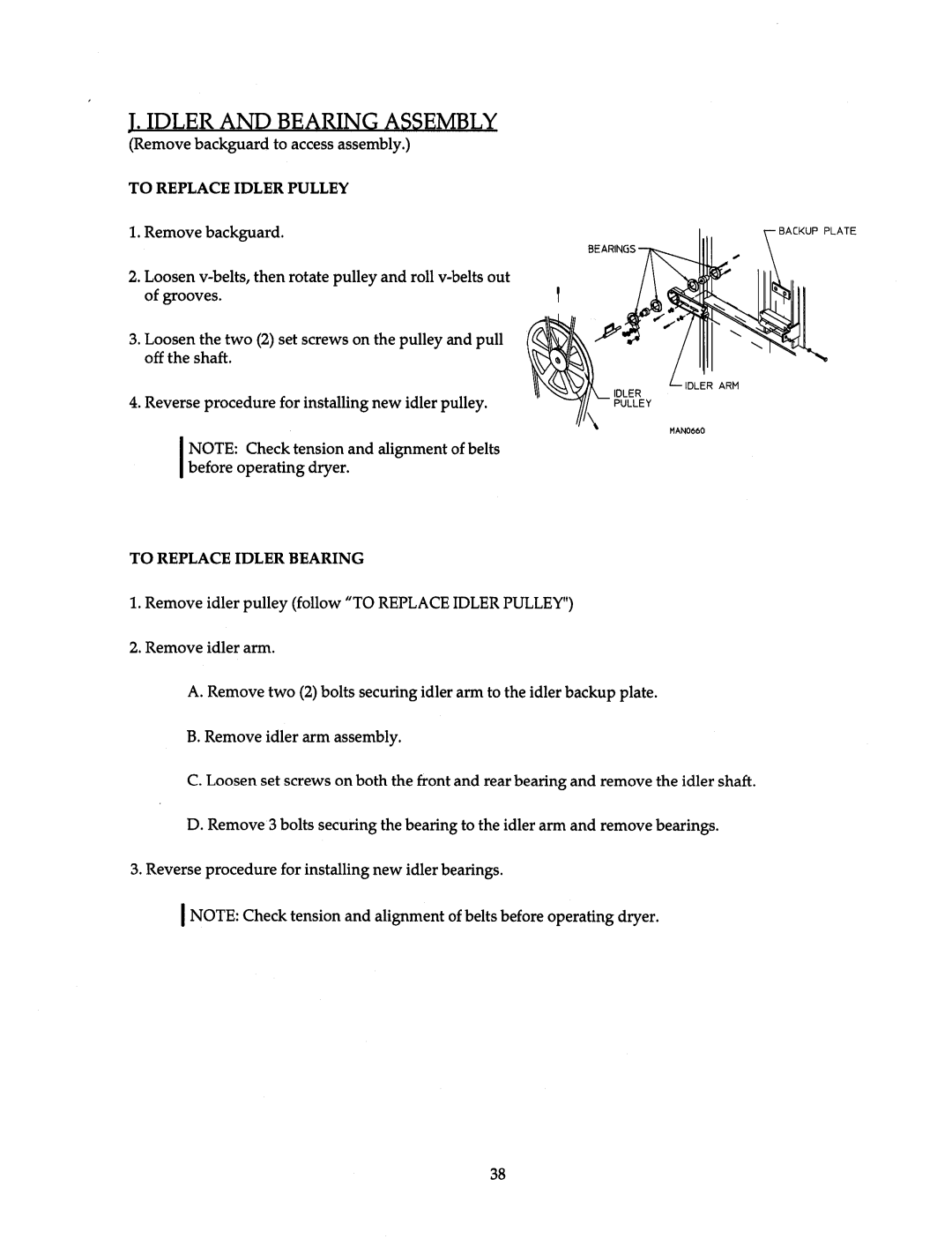 American Dryer Corp AD-15 thru AD-75 manual 