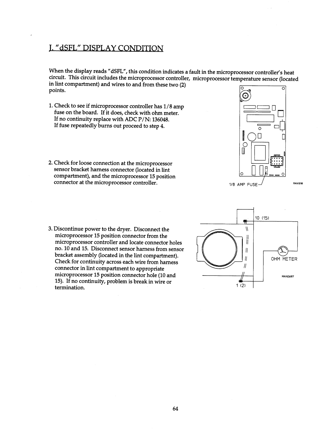 American Dryer Corp AD-15 thru AD-75 manual 