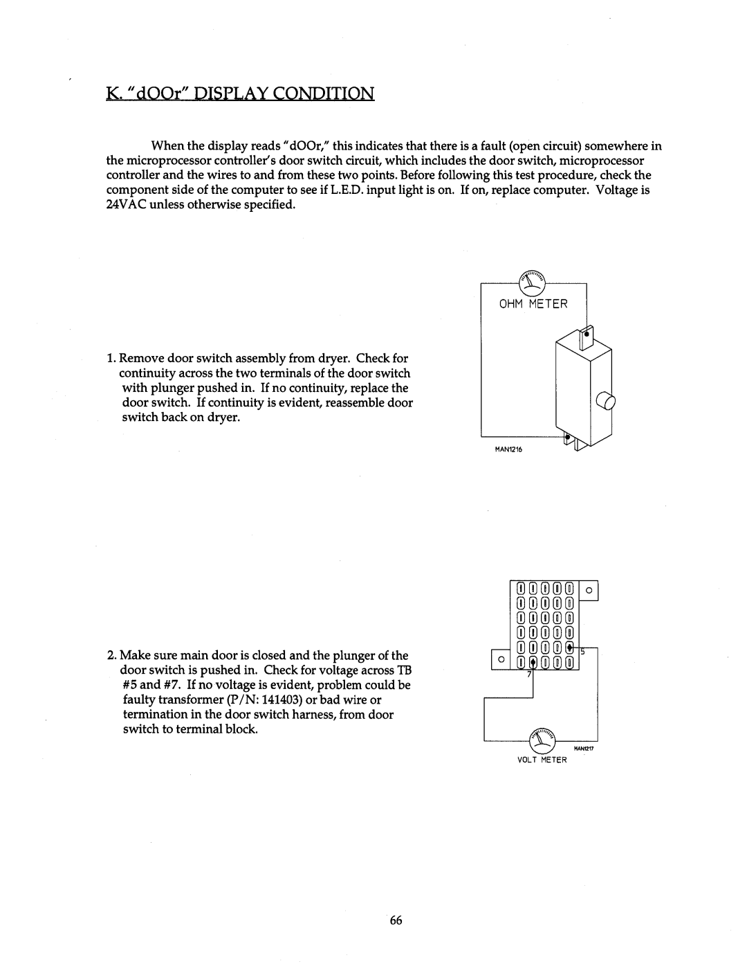 American Dryer Corp AD-15 thru AD-75 manual 