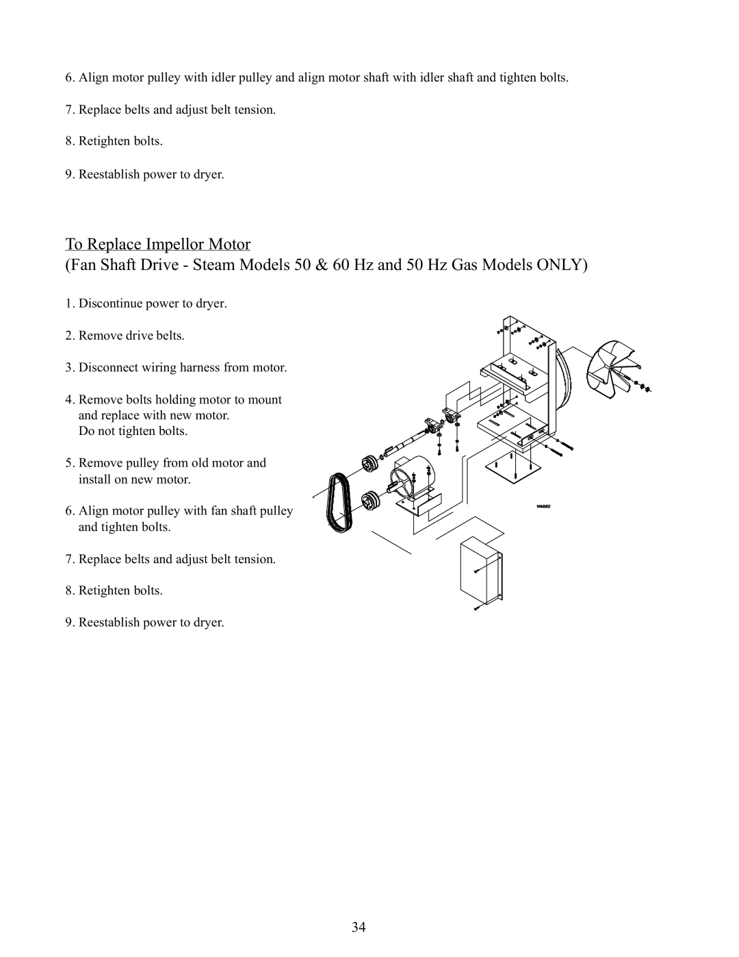 American Dryer Corp AD-170 service manual 