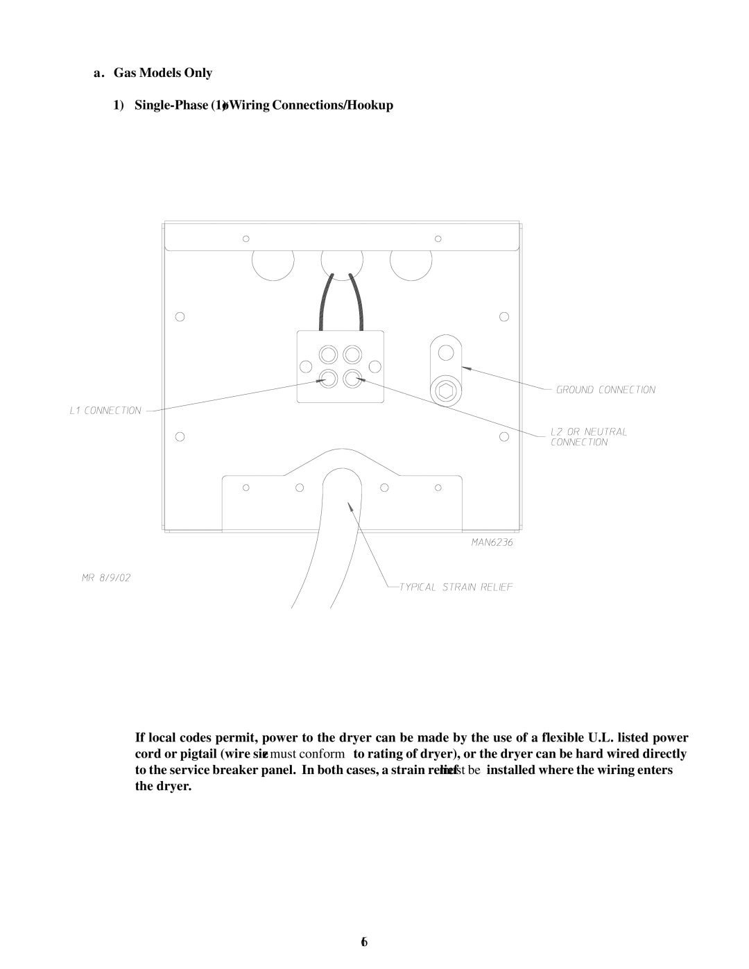 American Dryer Corp AD-20 installation manual 