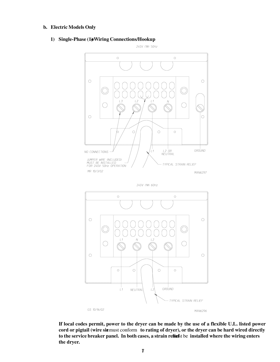 American Dryer Corp AD-20 installation manual 