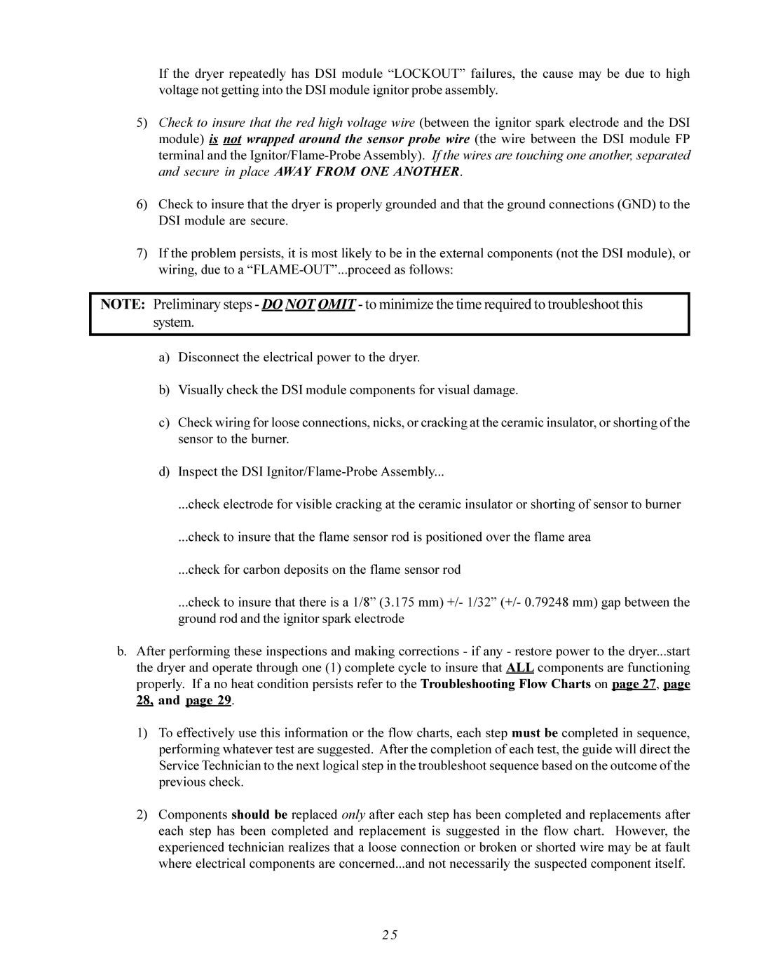 American Dryer Corp AD-200 PHASE 7 service manual 