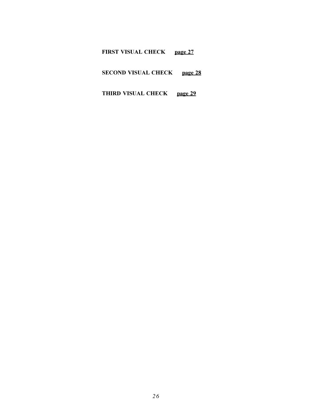 American Dryer Corp AD-200 PHASE 7 service manual Three Visual Checks 