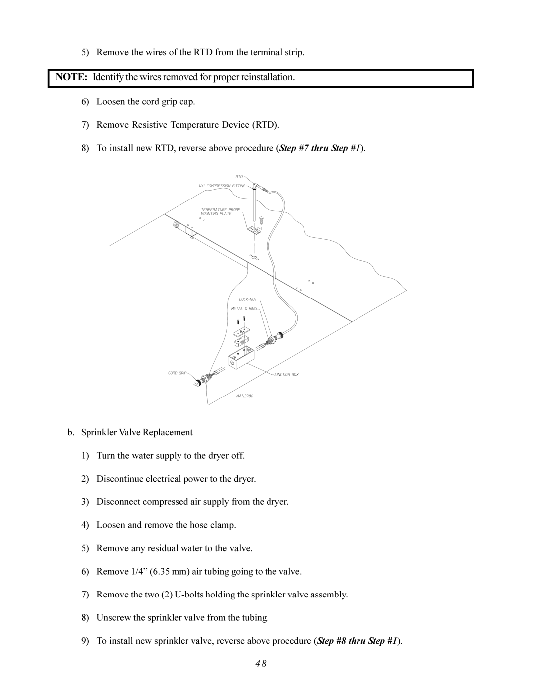 American Dryer Corp AD-200 PHASE 7 service manual 