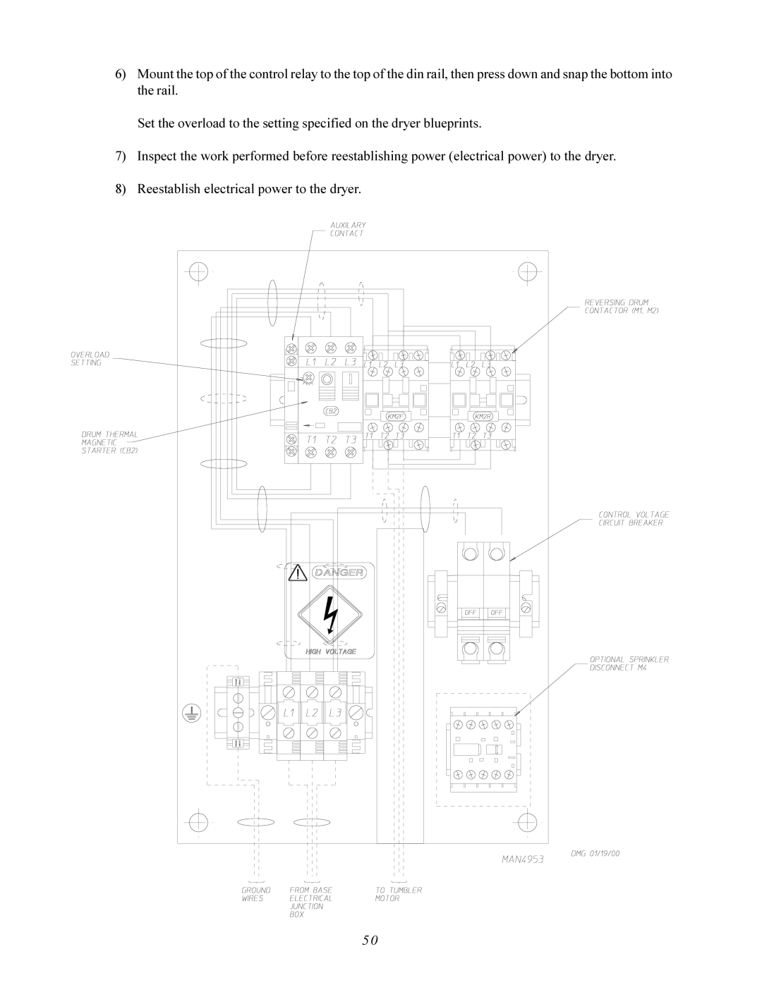 American Dryer Corp AD-200 PHASE 7 service manual 