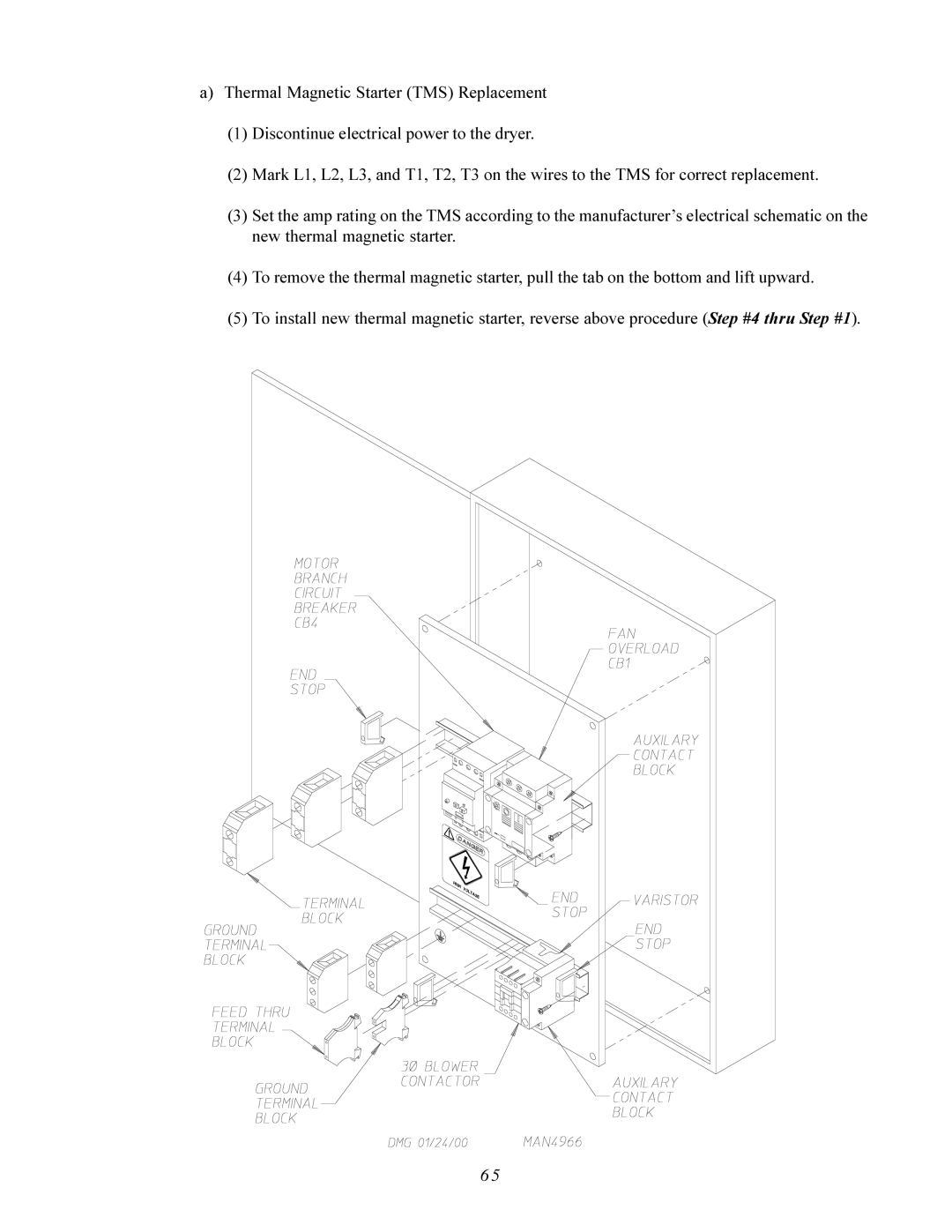 American Dryer Corp AD-200 PHASE 7 service manual 