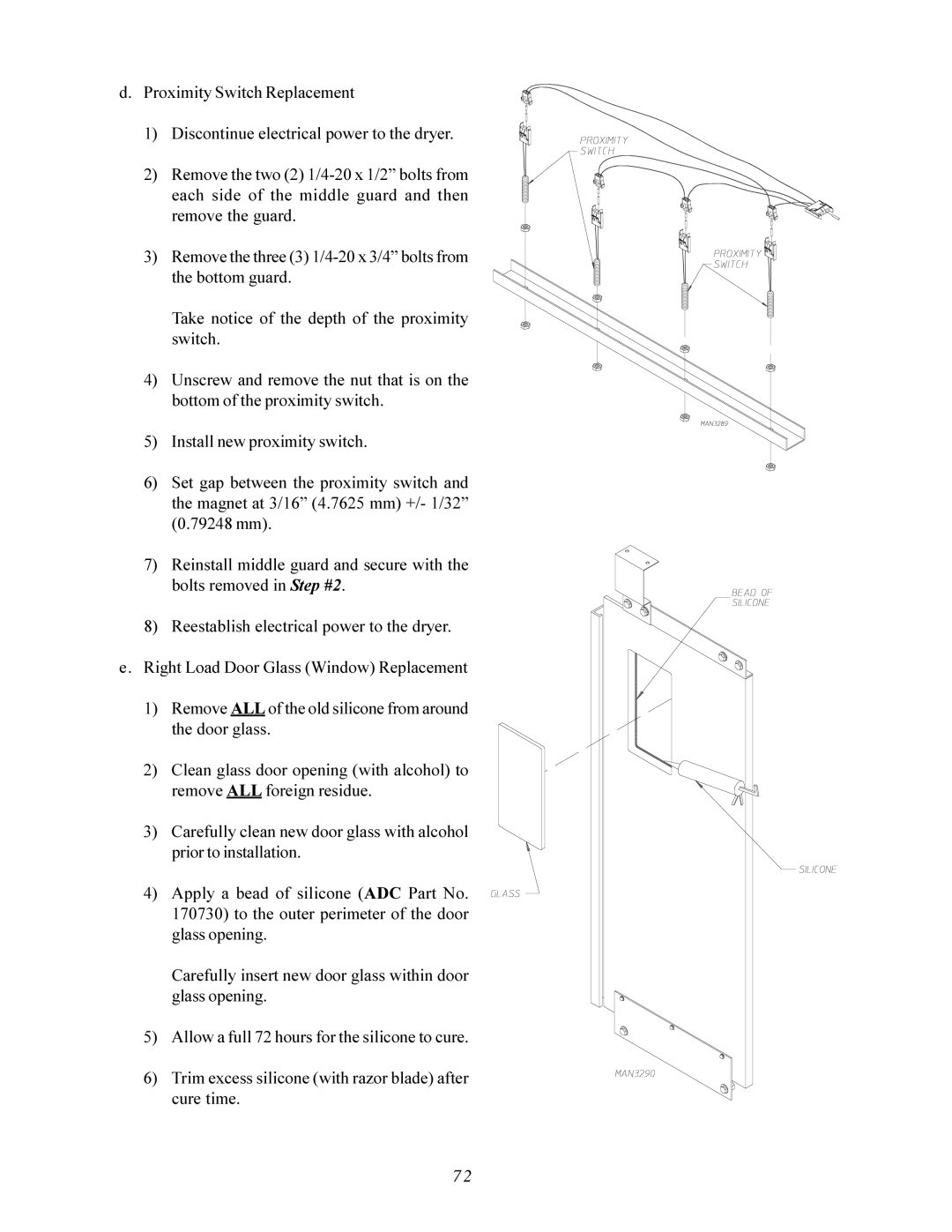 American Dryer Corp AD-200 PHASE 7 service manual 