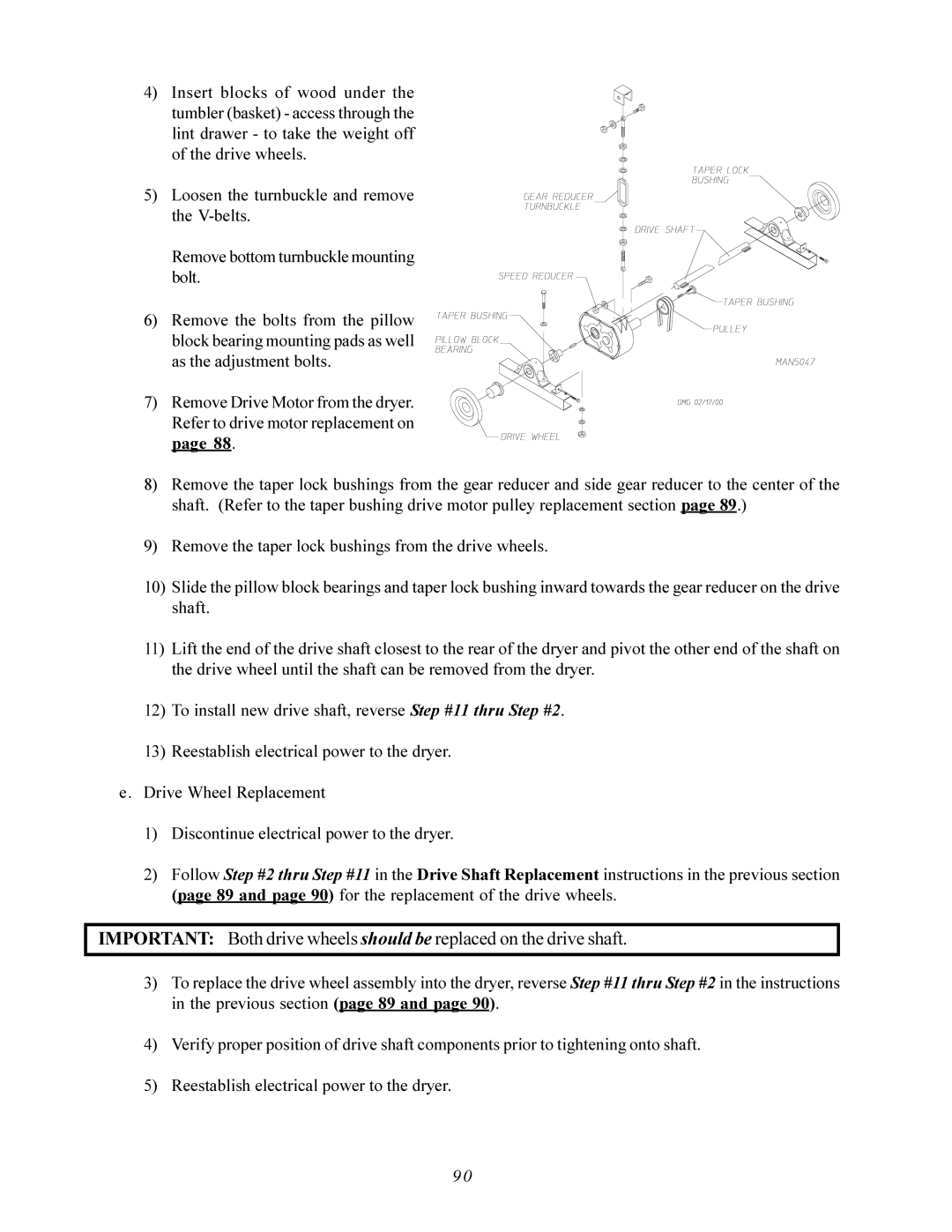 American Dryer Corp AD-200 PHASE 7 service manual 