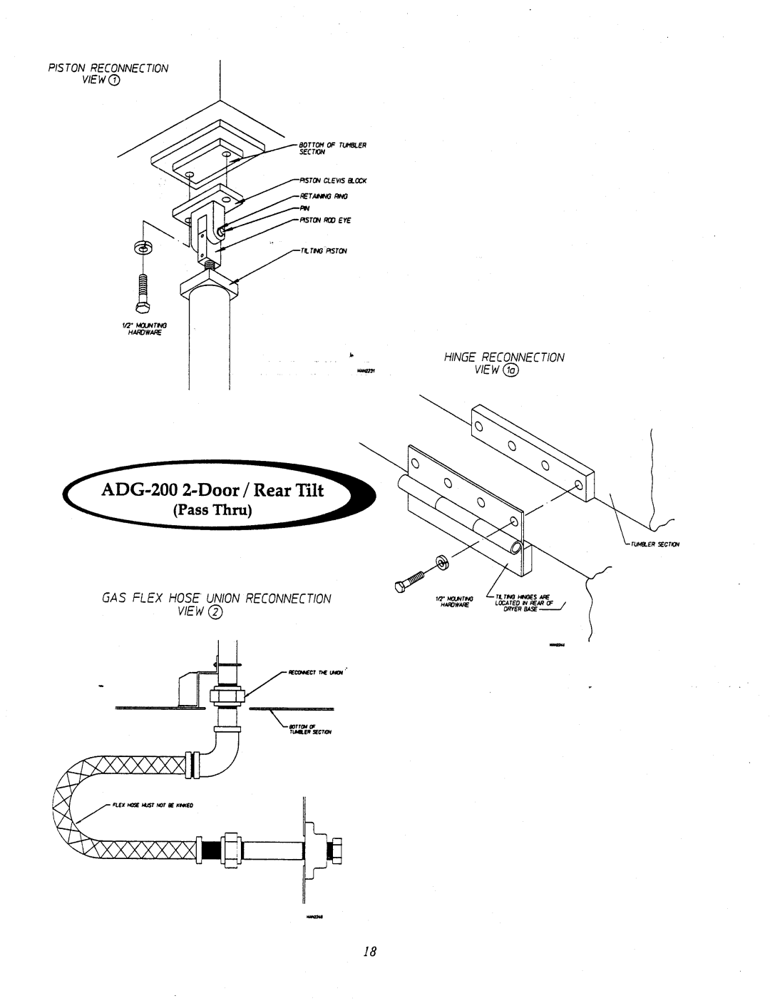 American Dryer Corp AD-200 Tilting manual 