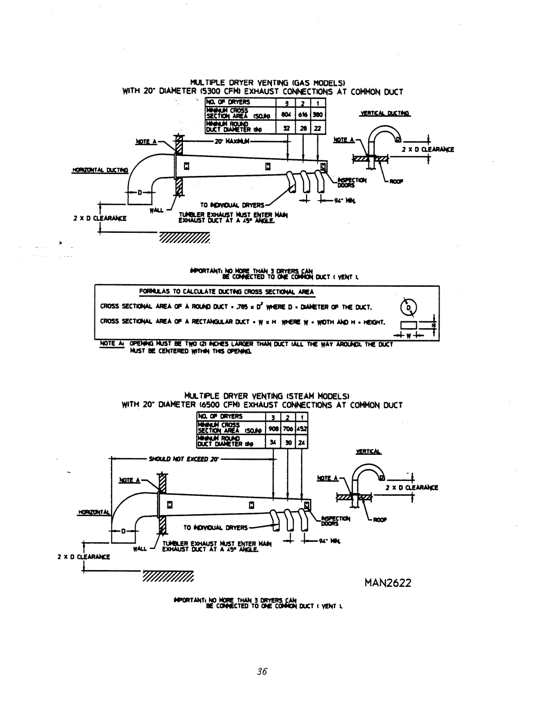 American Dryer Corp AD-200 Tilting manual 