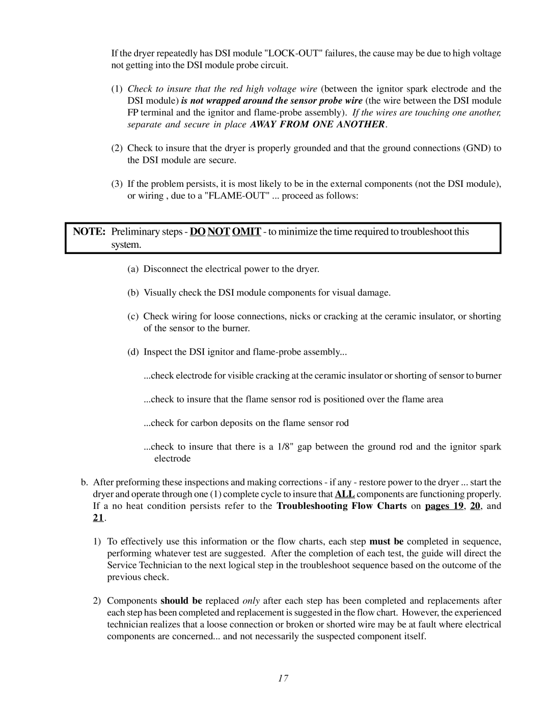 American Dryer Corp AD-200 service manual 