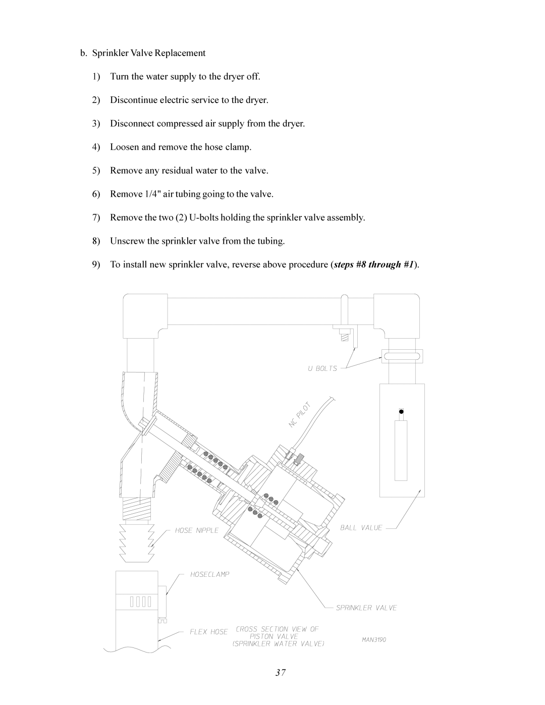 American Dryer Corp AD-200 service manual 