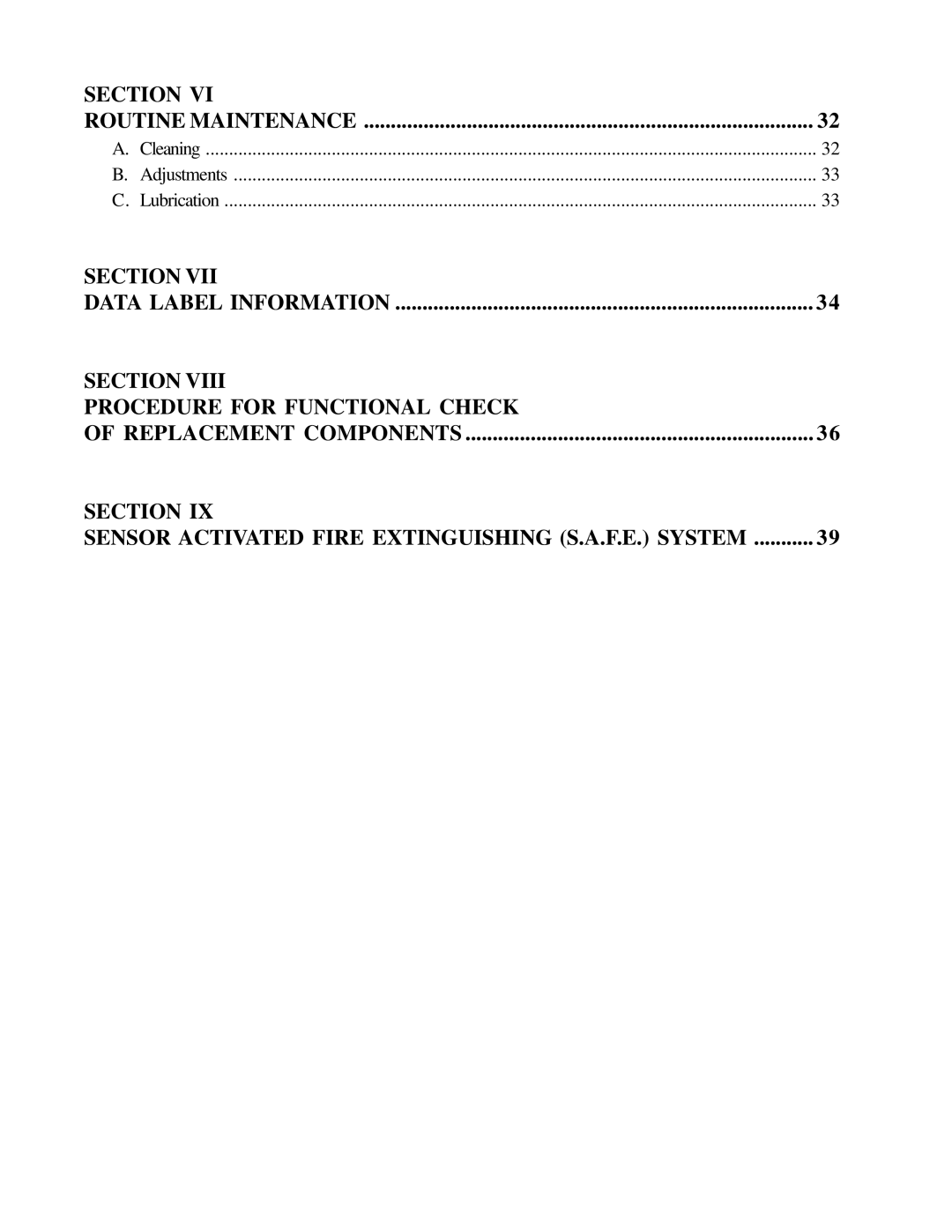 American Dryer Corp AD-24 Phase 7 installation manual Section Procedure for Functional Check 