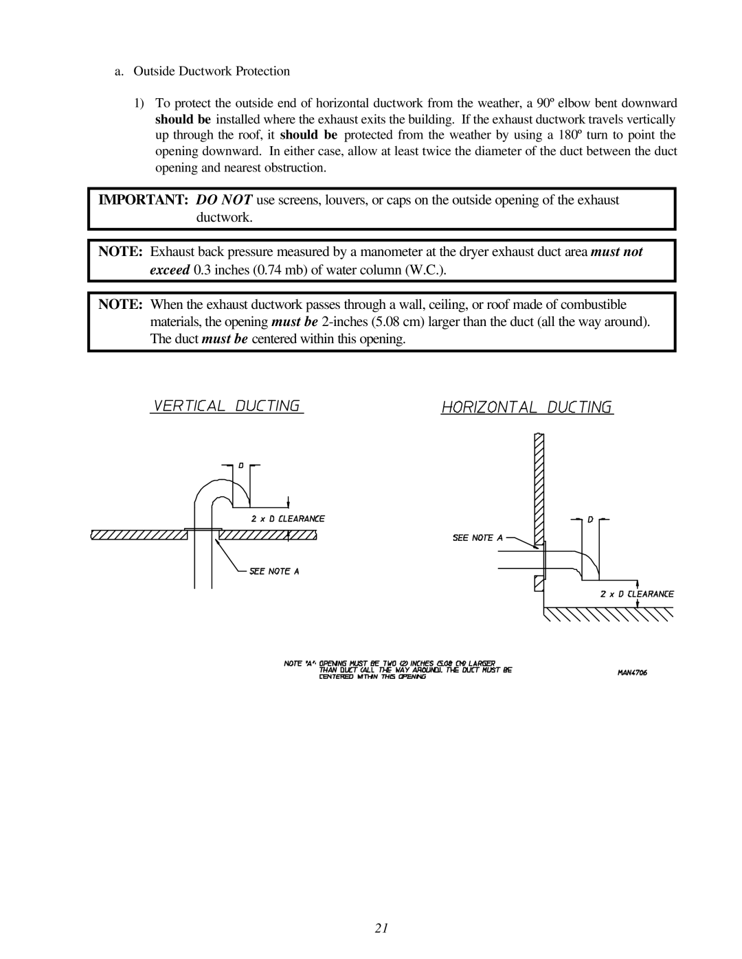 American Dryer Corp AD-310 Phase 7 installation manual 