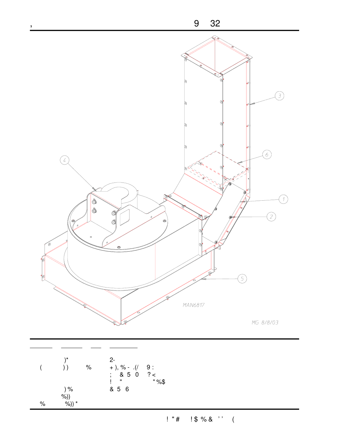 American Dryer Corp AD-360X2RD manual Upper Exhaust Duct Assembly 