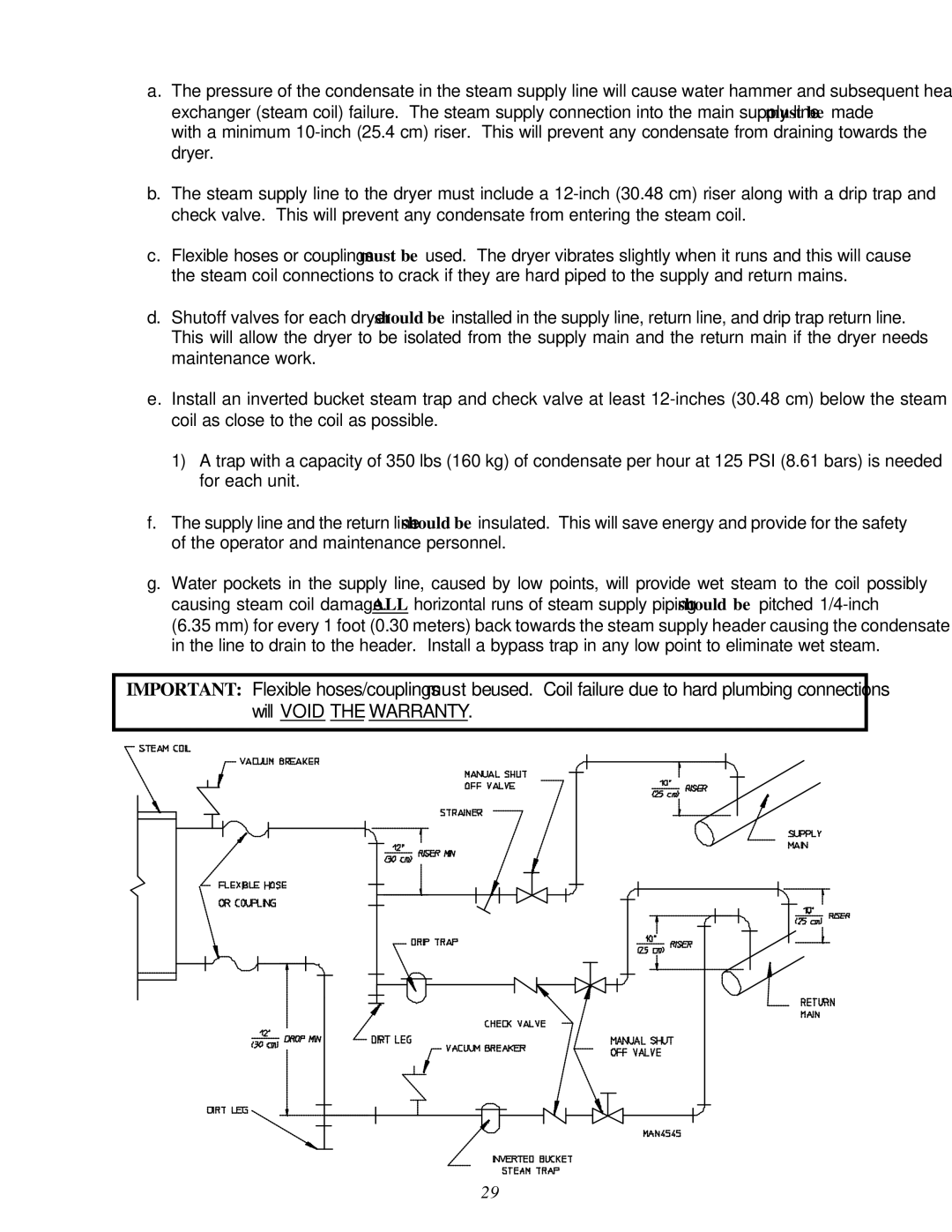 American Dryer Corp D-40 installation manual 